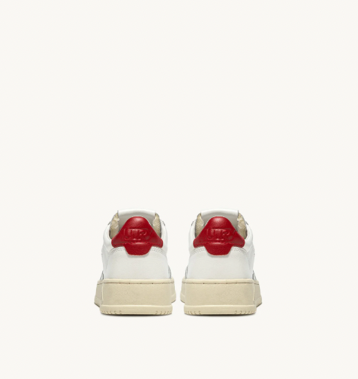 MEDALIST LOW MAN LEAT/LEAT WHT/RED