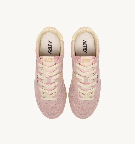WINDSPIN LOW WOM SUEDE/LEAT ROSE/RUT