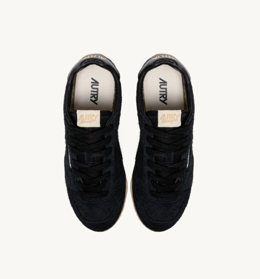WINDSPIN LOW WOM PERFOR/SUEDE BLACK