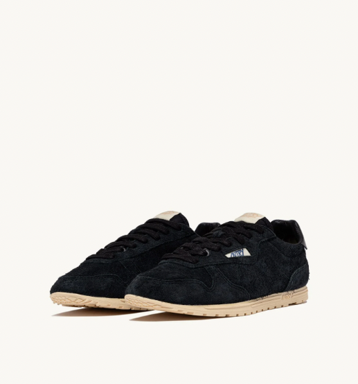 WINDSPIN LOW MAN PERFOR/SUEDE BLACK