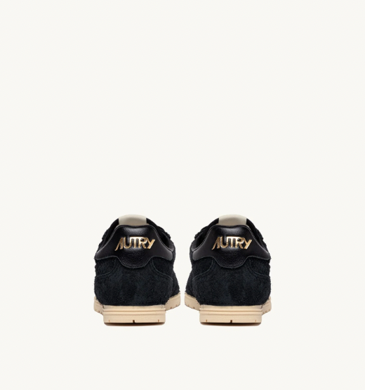 WINDSPIN LOW MAN PERFOR/SUEDE BLACK