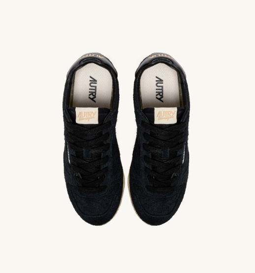 WINDSPIN LOW MAN PERFOR/SUEDE BLACK