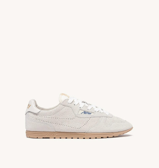 WINDSPIN LOW MAN PERFOR/SUEDE OFF WHITE