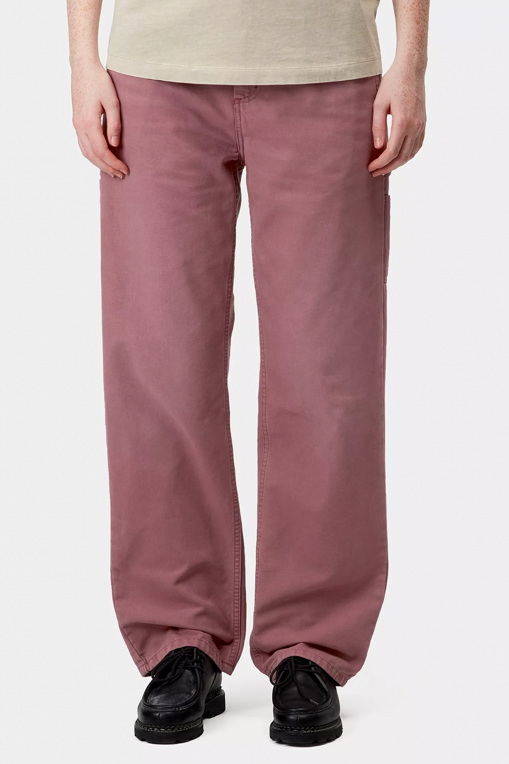 W' Pierce Pant Straight dusky pink