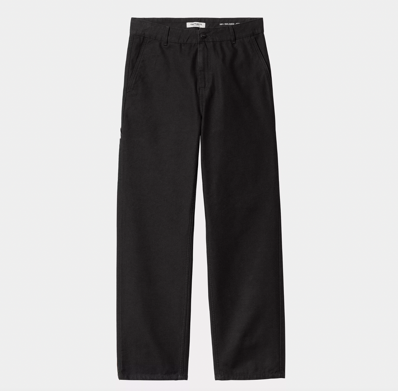 W' Pierce Pant Straight Black