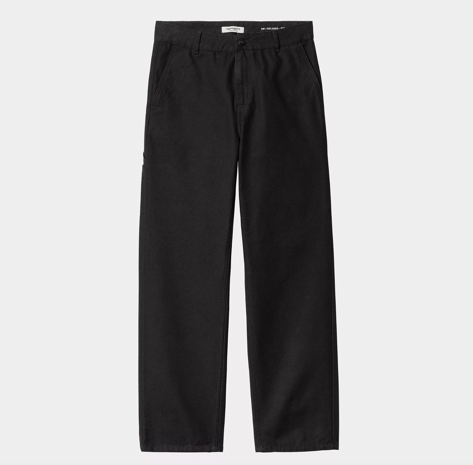 W' Pierce Pant Straight Black