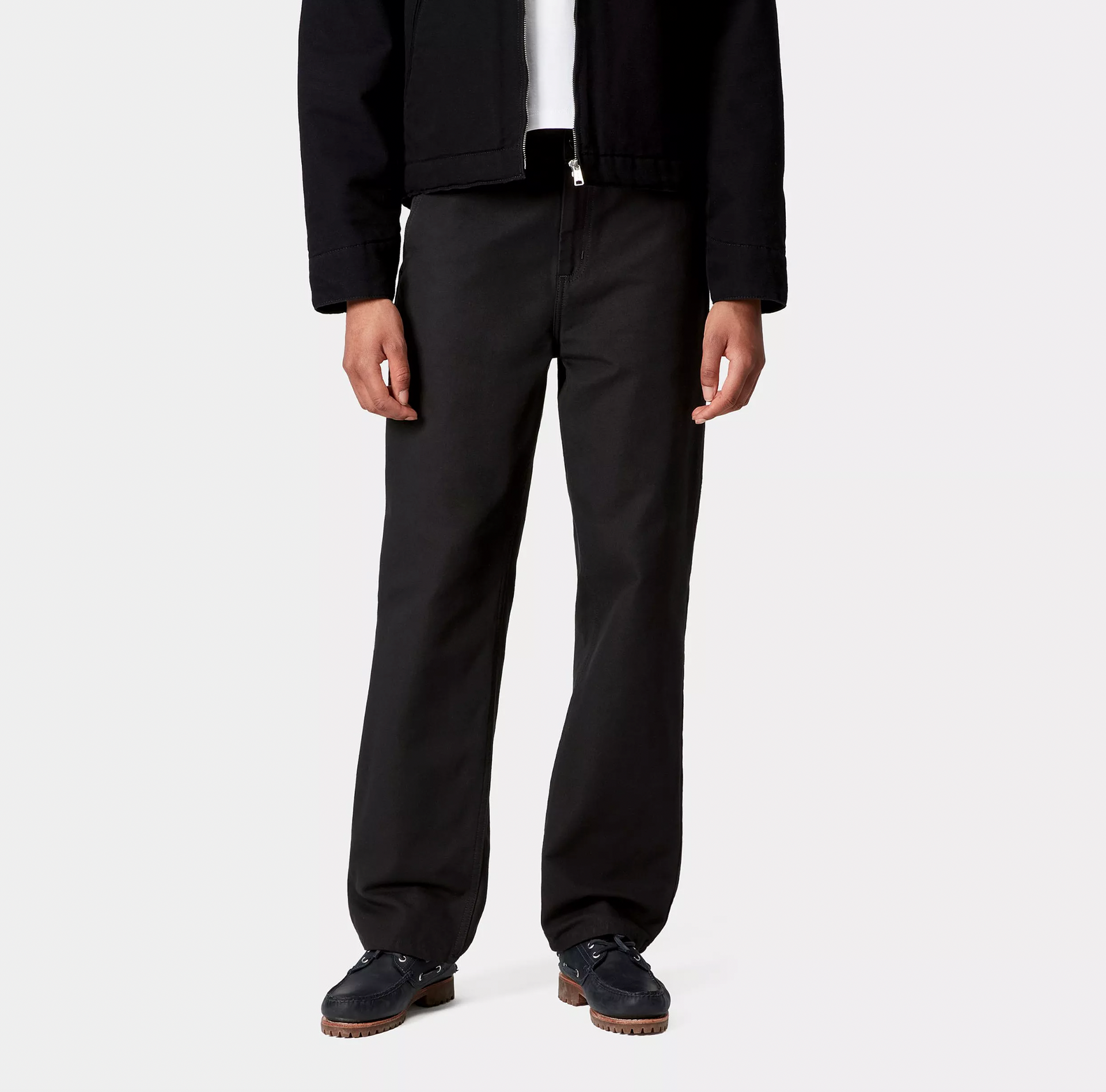 W' Pierce Pant Straight Black