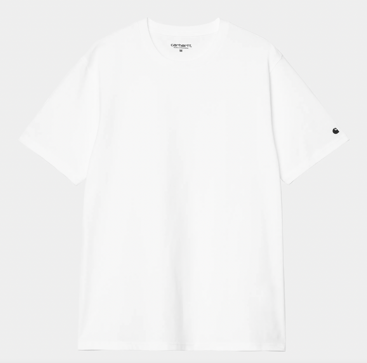 S/S WIP T-Shirt White / Black