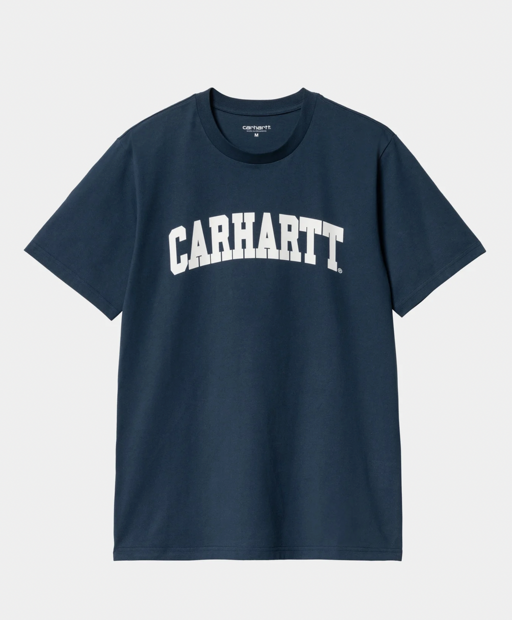 S/S University T-Shirt ink/white