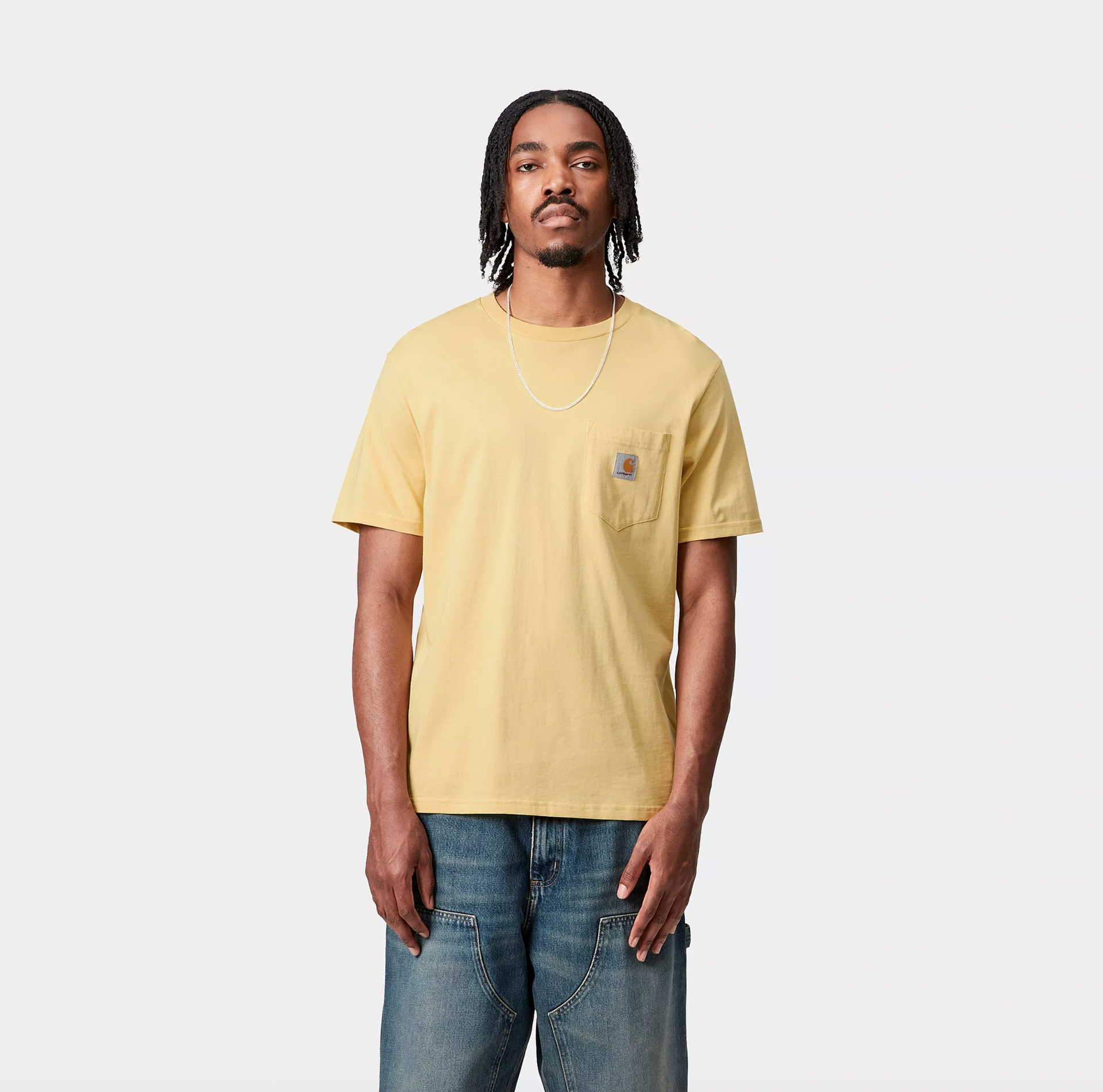 S/S Pocket T-Shirt Air yellow