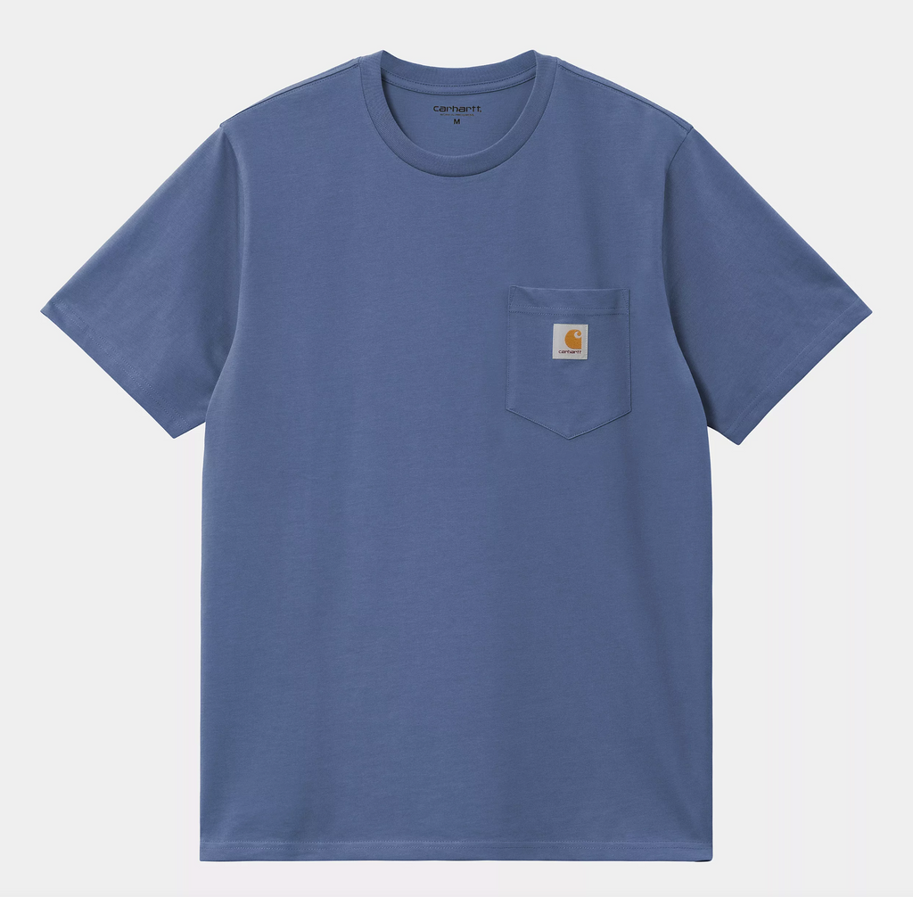 S/S Pocket T-Shirt Blue iris