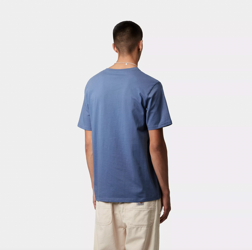 S/S Pocket T-Shirt Blue iris