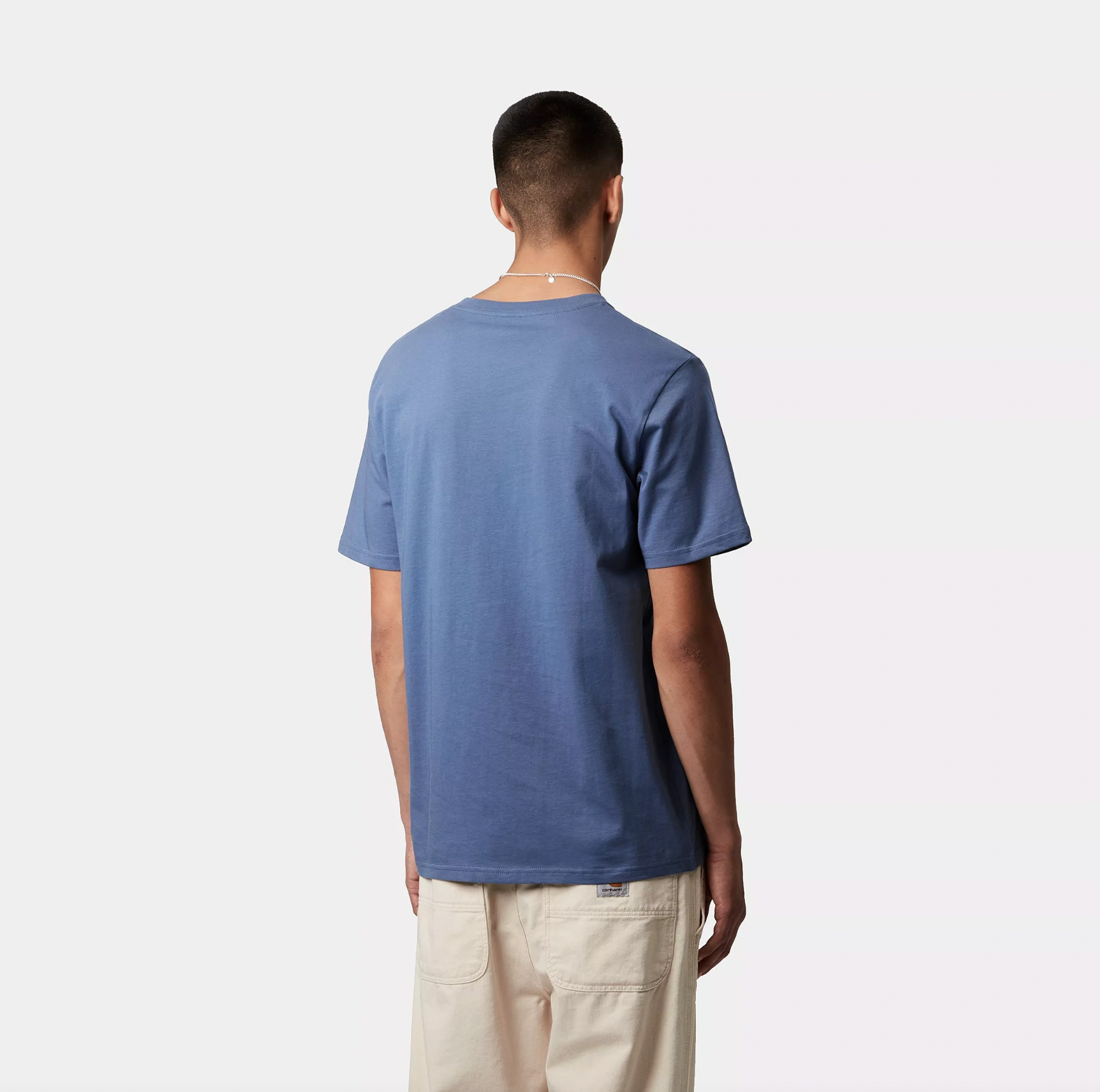 S/S Pocket T-Shirt Blue iris