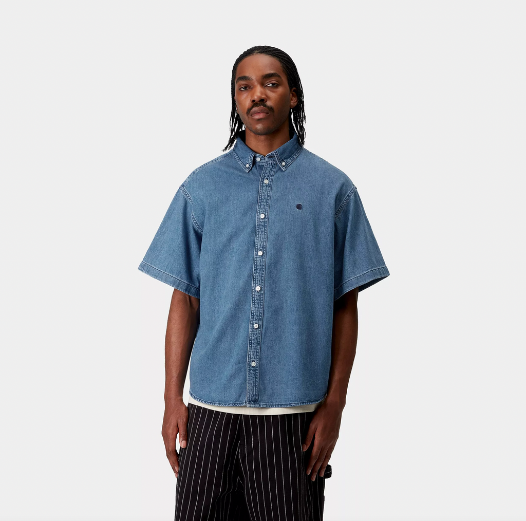 S/S Lucas Shirt Blue