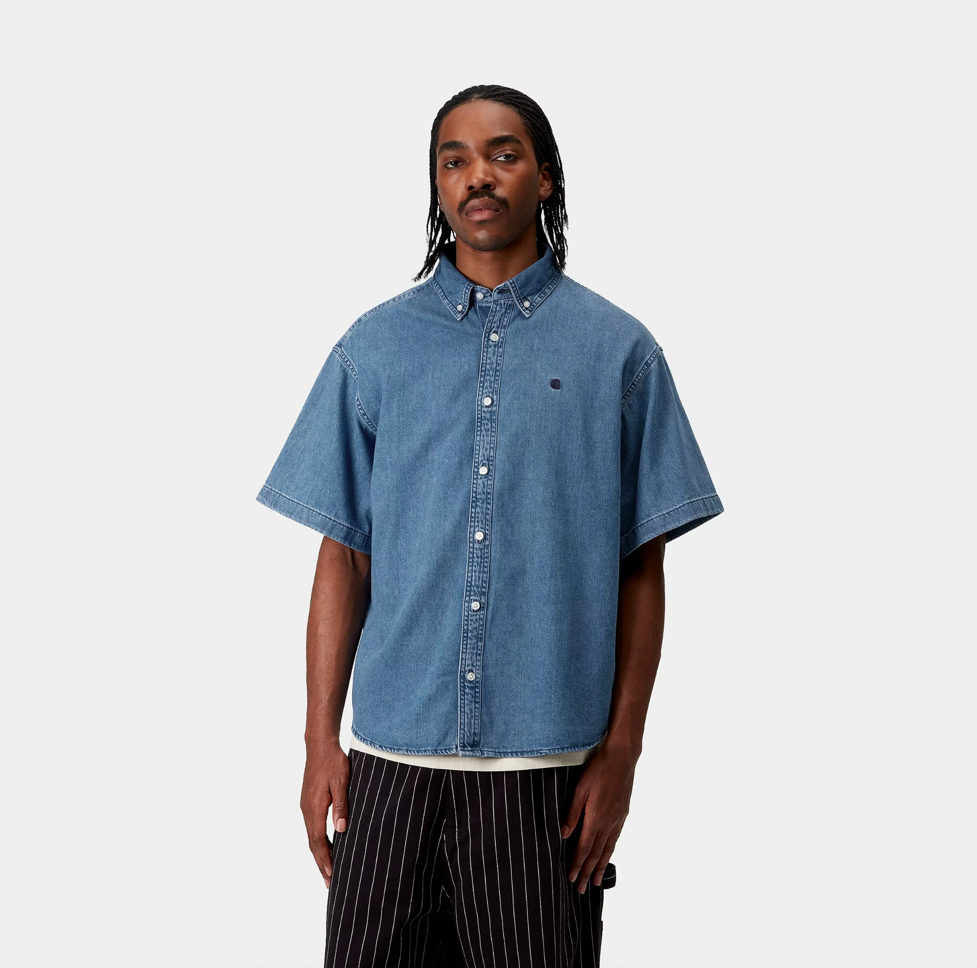 S/S Lucas Shirt Blue