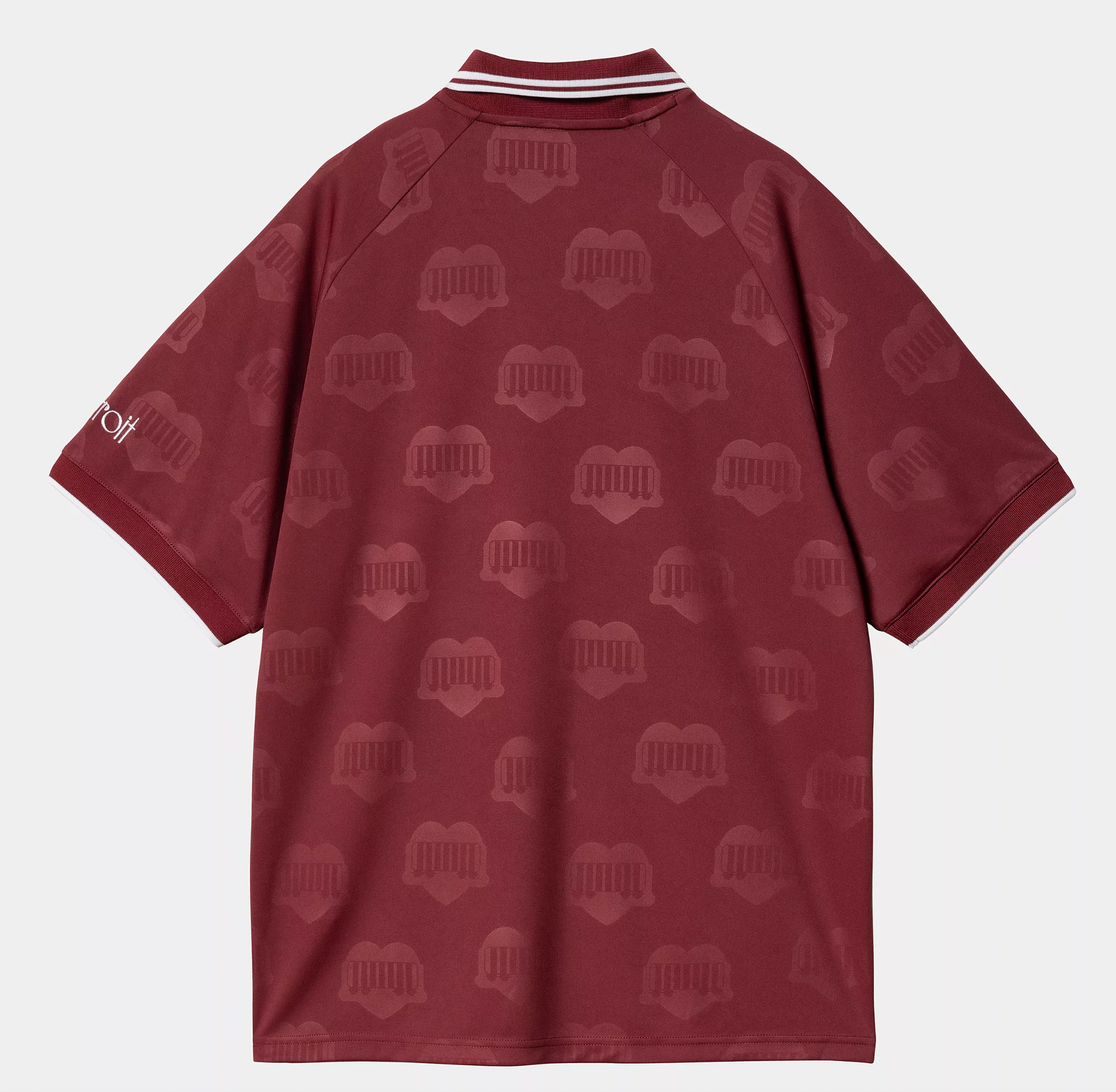 S/S HarttÉs Football T-Shirt jacquard/red