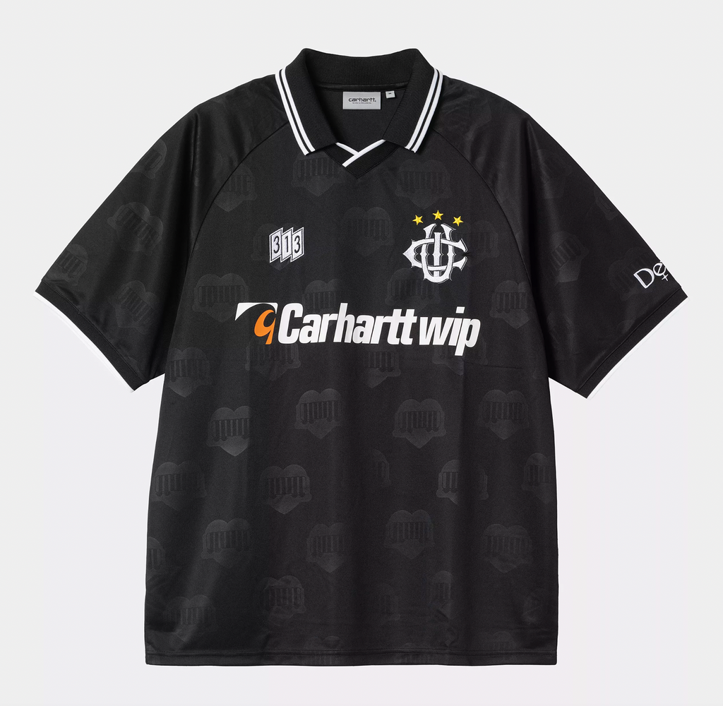 S/S HarttÉs Football T-Shirt jacquard/black