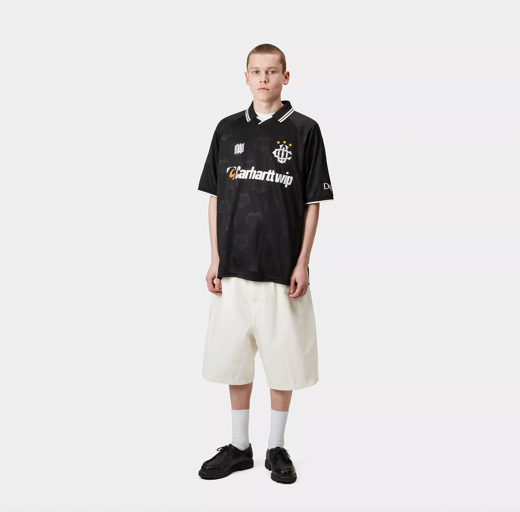 S/S HarttÉs Football T-Shirt jacquard/black