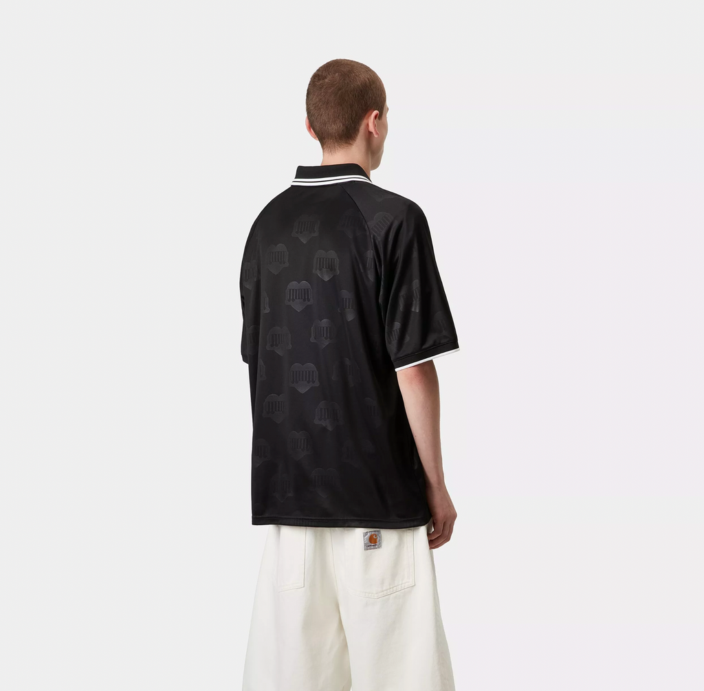 S/S HarttÉs Football T-Shirt jacquard/black