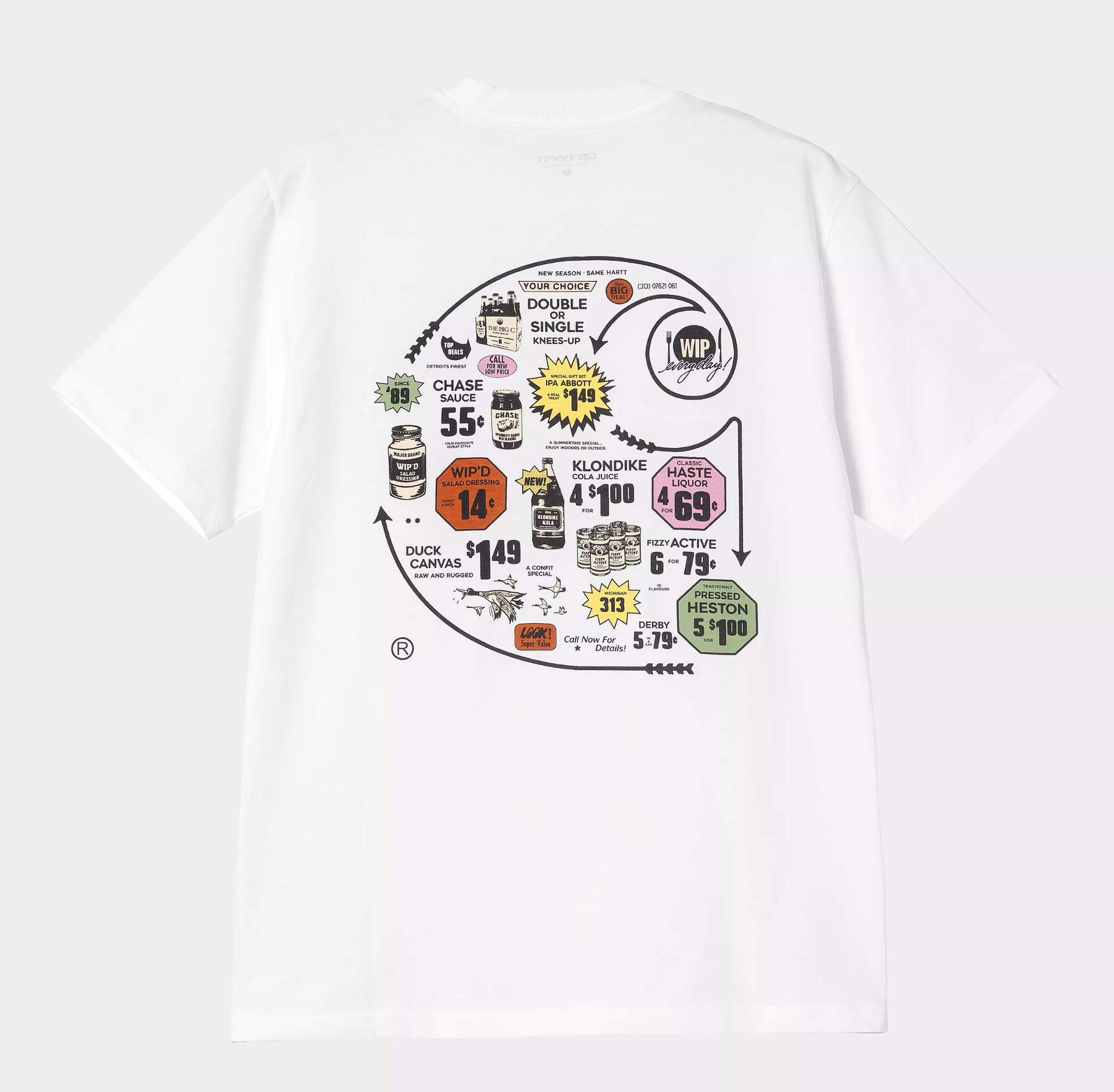 S/S Catalogue C Logo T-Shirt White