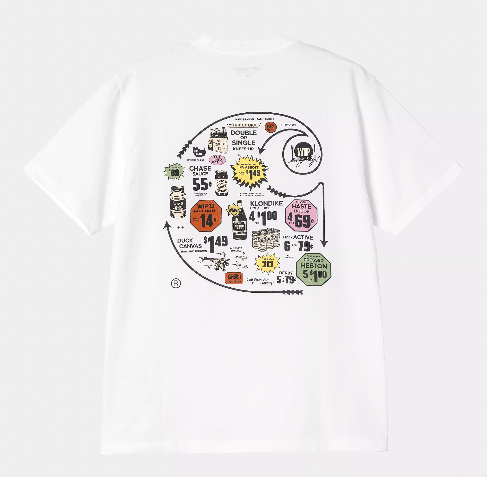 S/S Catalogue C Logo T-Shirt White
