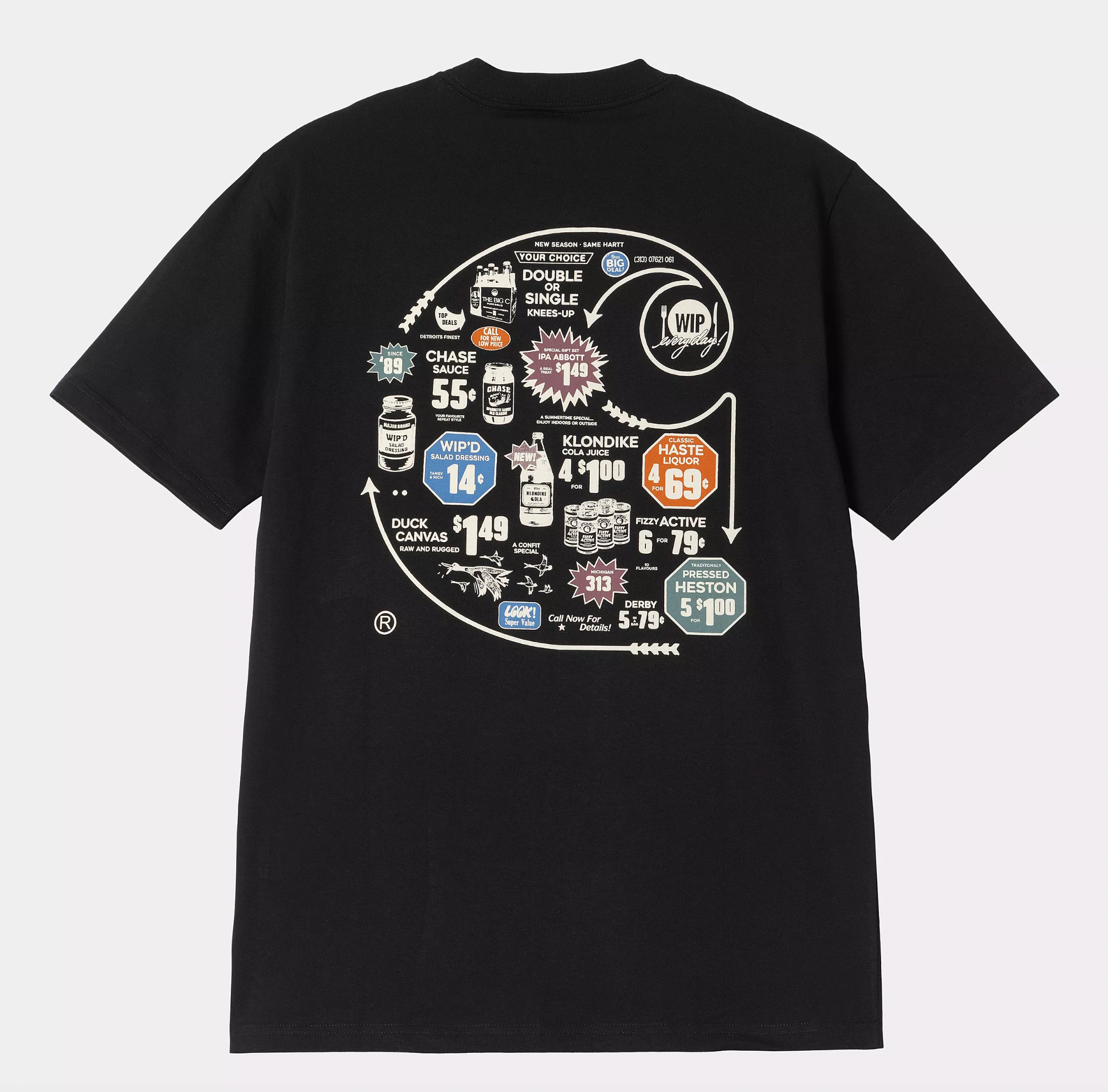 S/S Catalogue C Logo T-Shirt Black