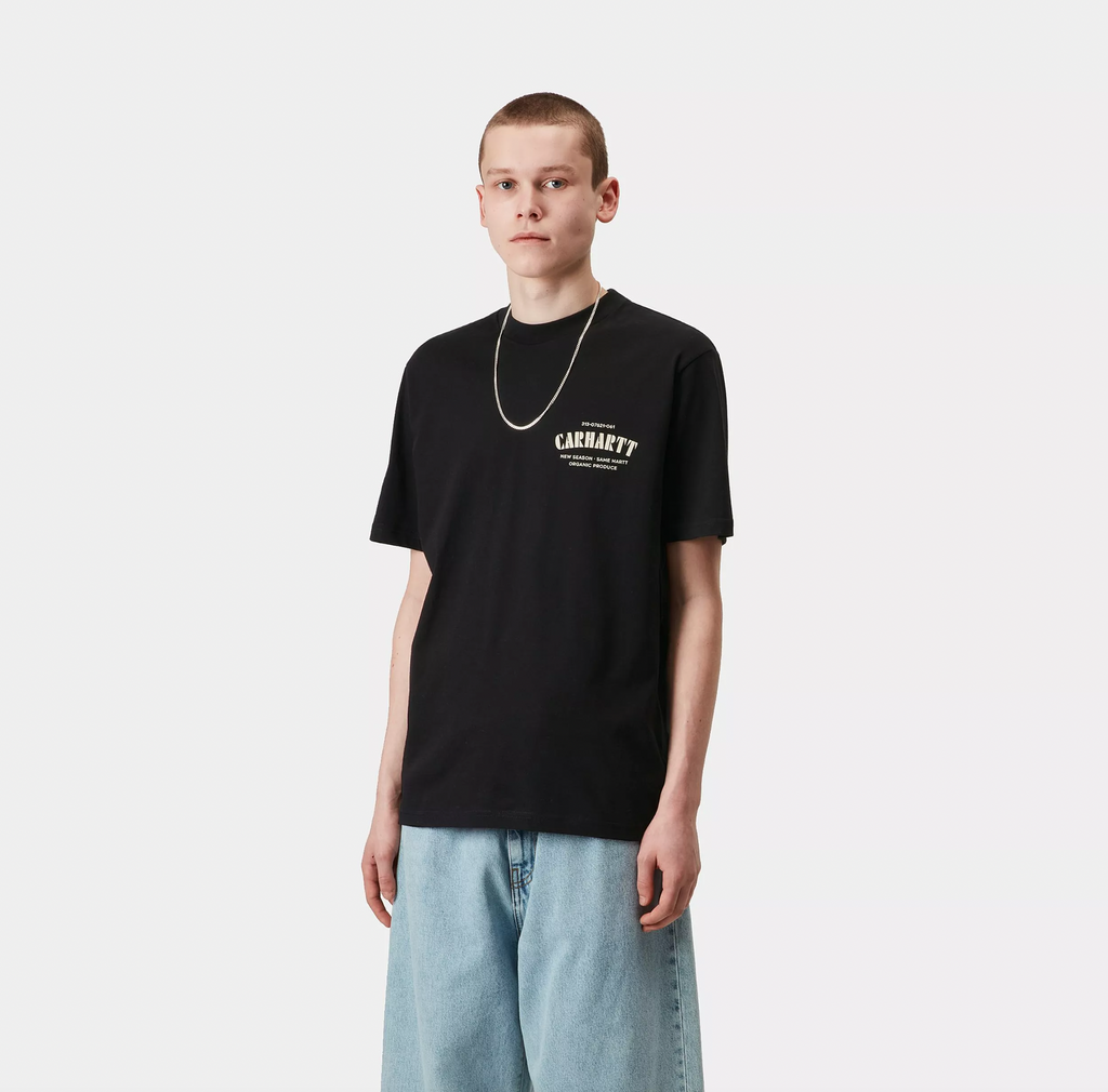 S/S Catalogue C Logo T-Shirt Black