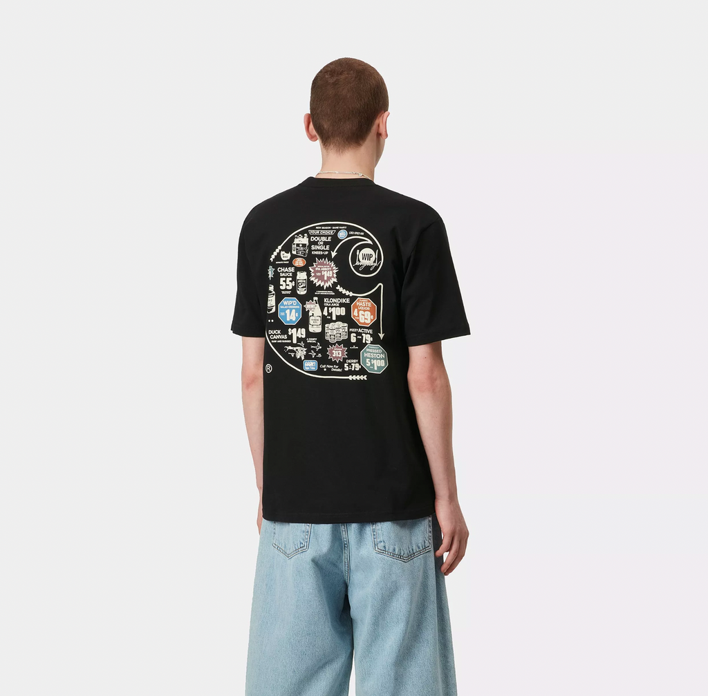 S/S Catalogue C Logo T-Shirt Black