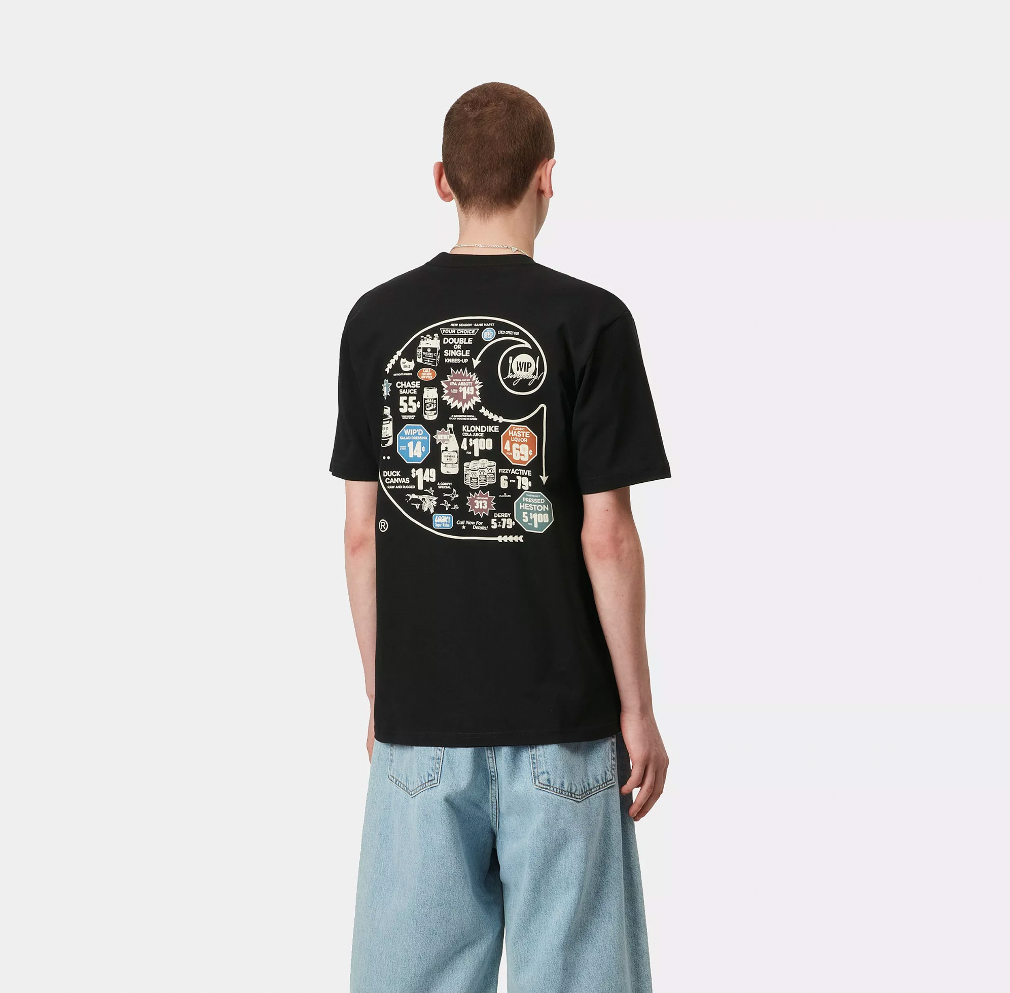 S/S Catalogue C Logo T-Shirt Black