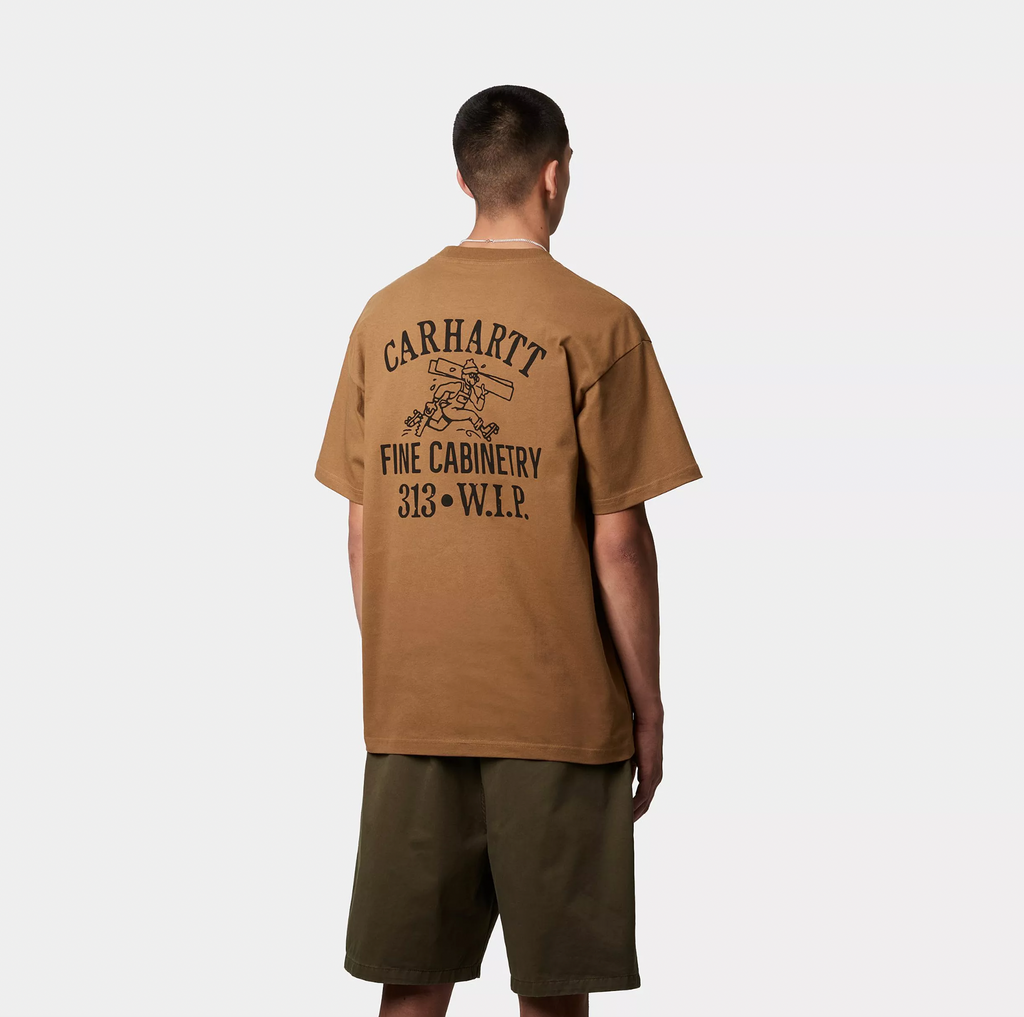 S/S Cabinetry T-Shirt Hamilton Brown