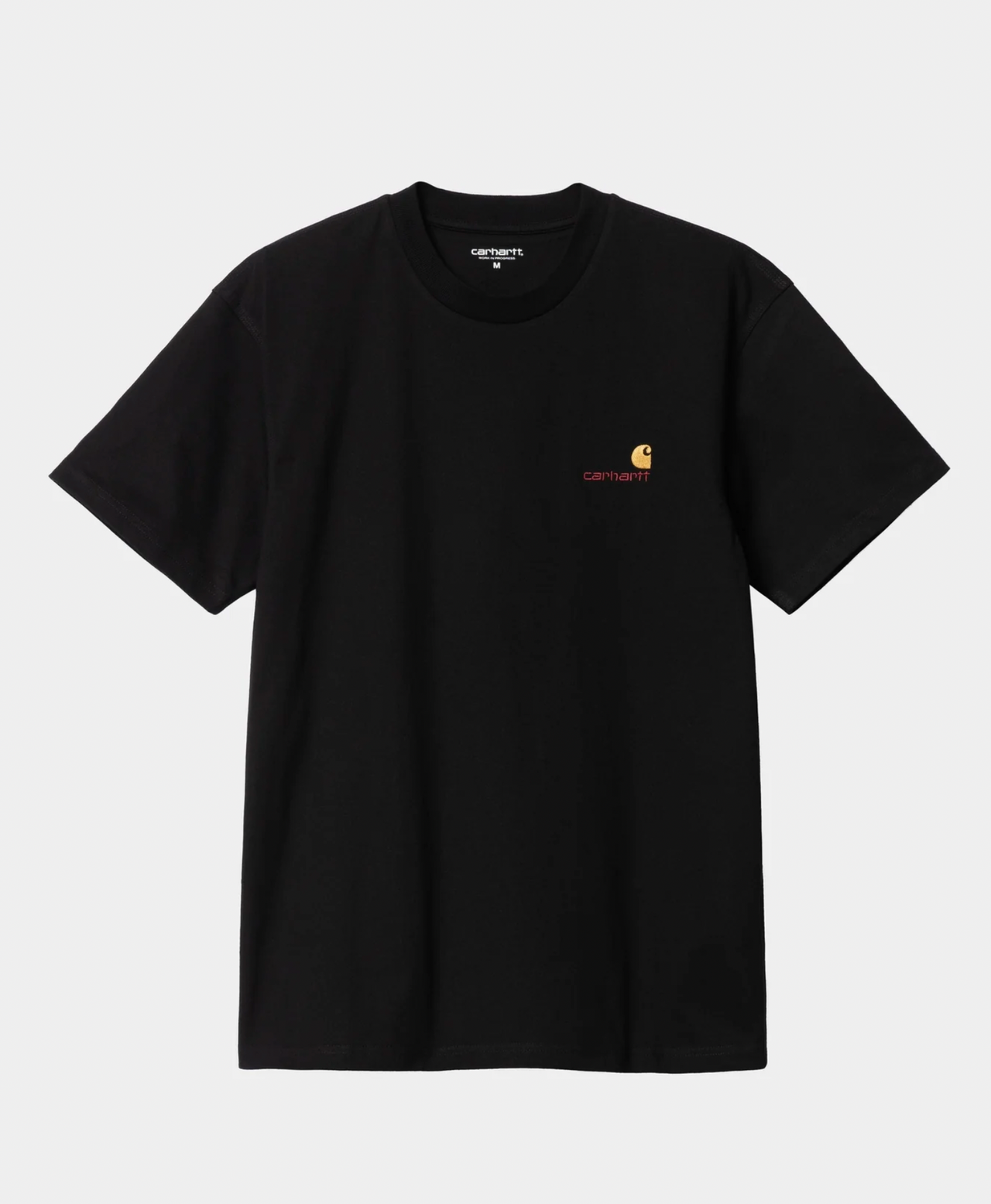 S/S American Script T-Shirt Black