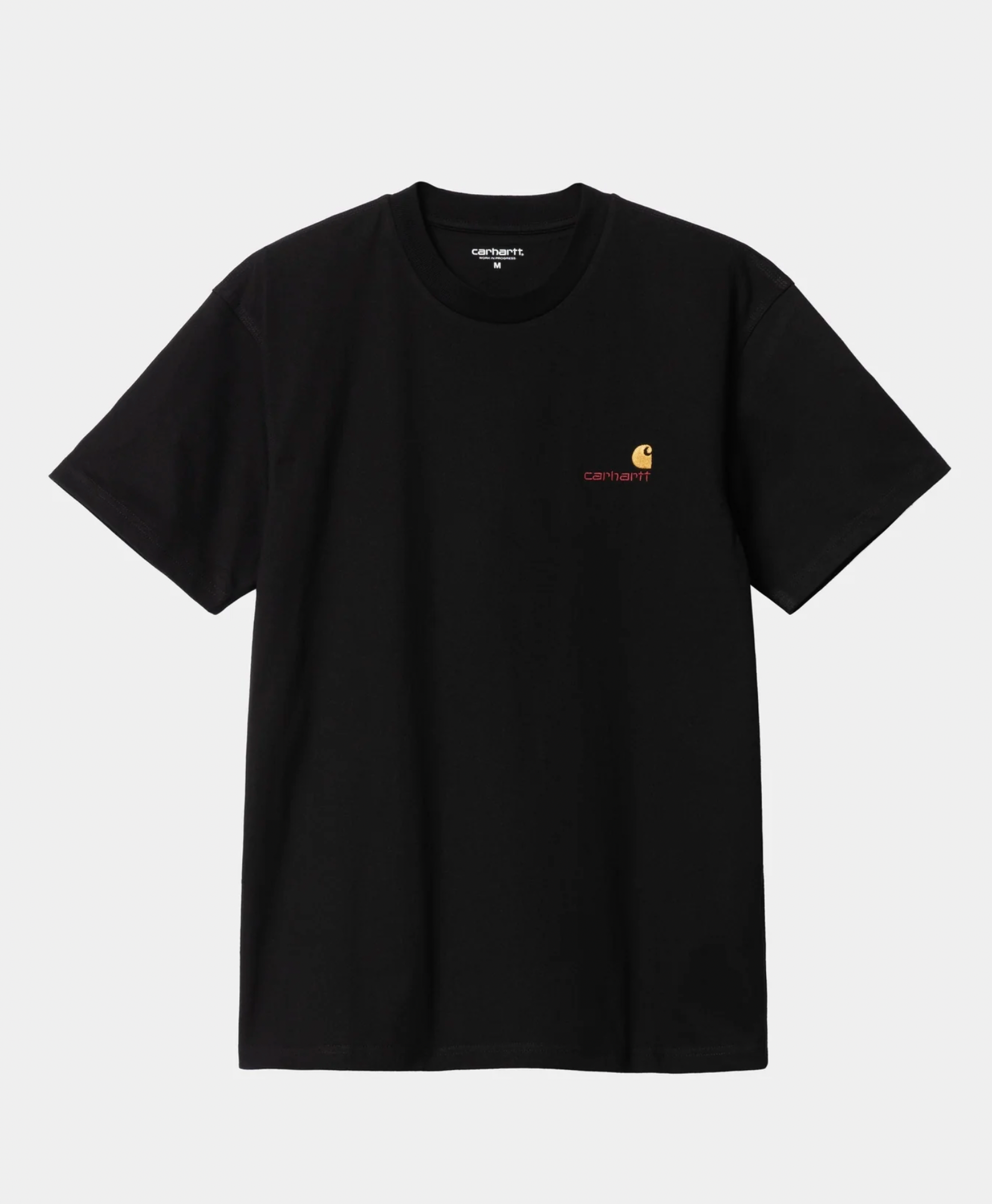 S/S American Script T-Shirt Black