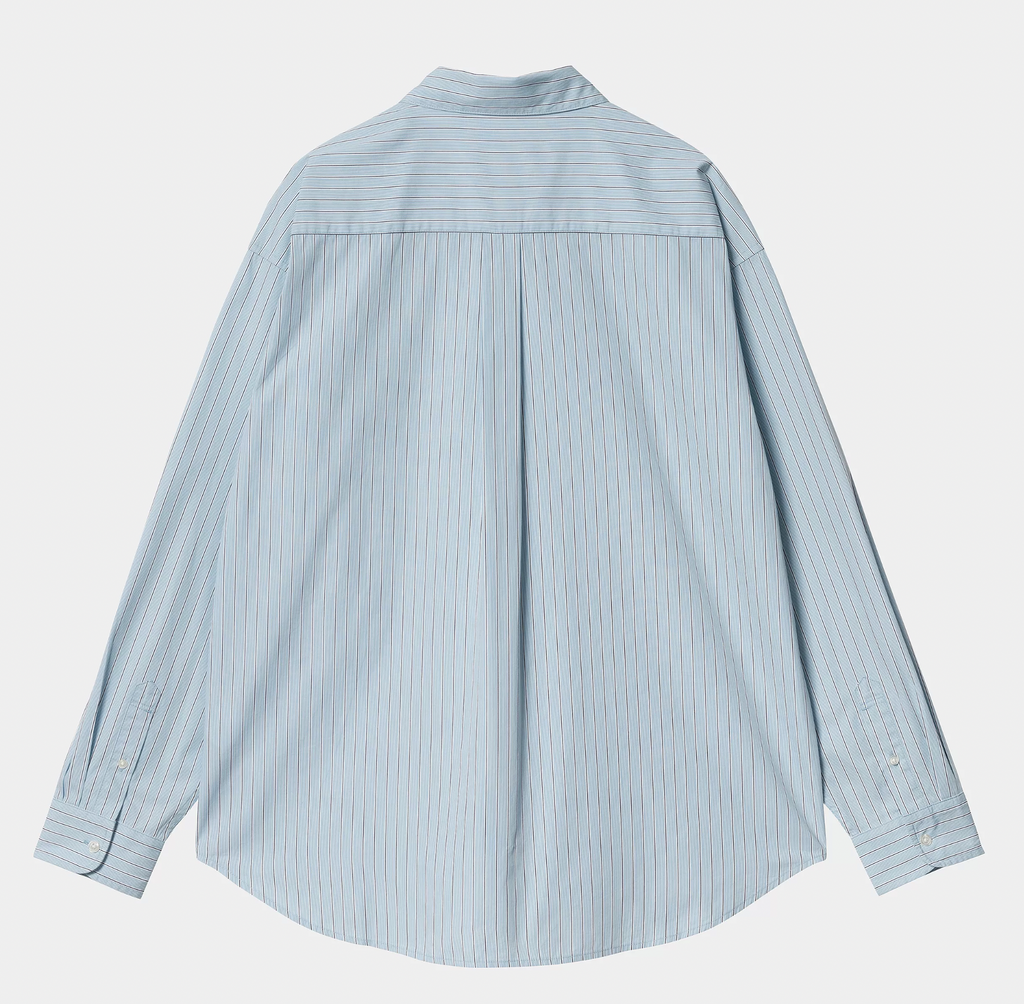 L/S Notus Shirt bova stripe / bluebird