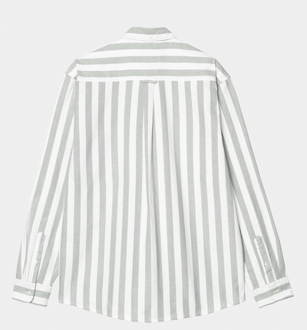 L/S Dillion Shirt park/white