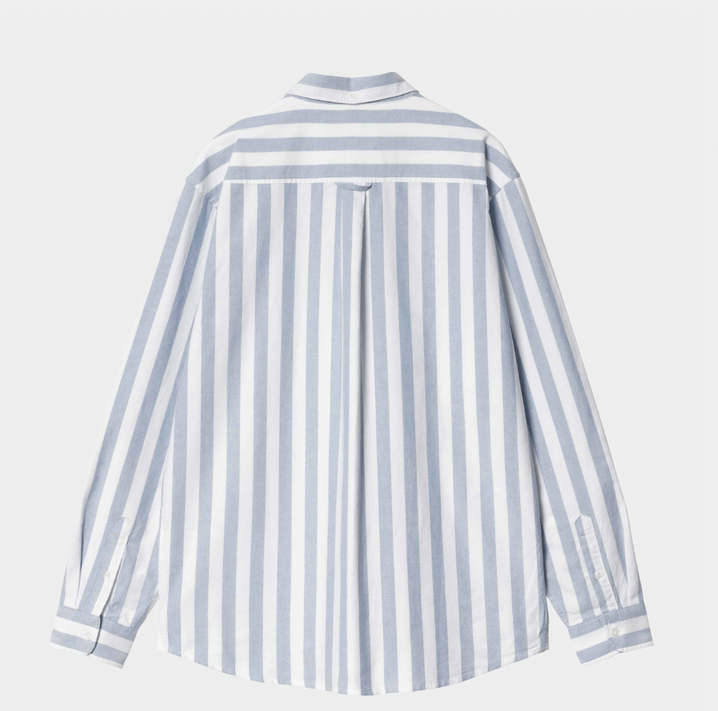 L/S Dillion Shirt bleach/white