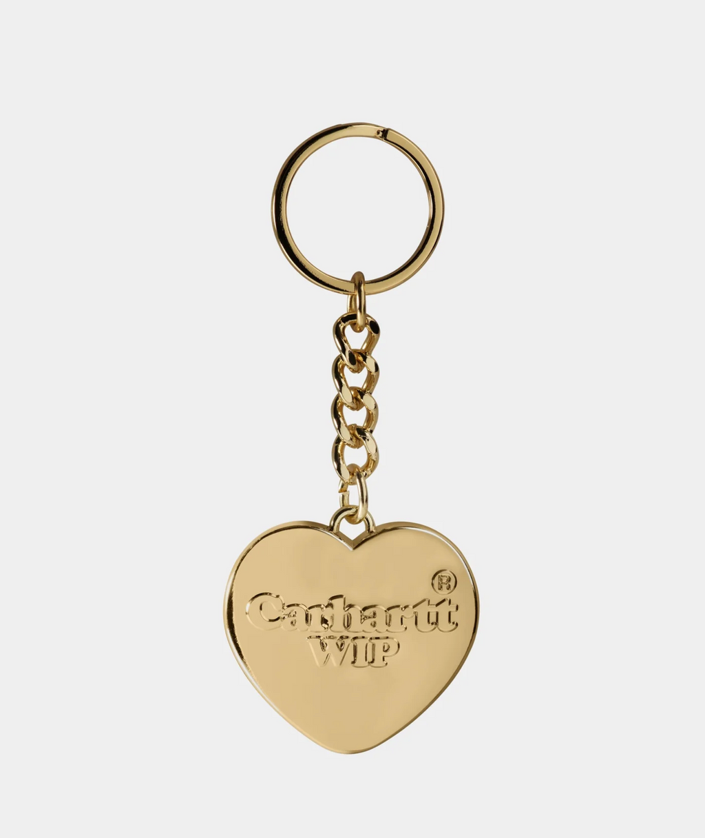 Heart Keychain gold