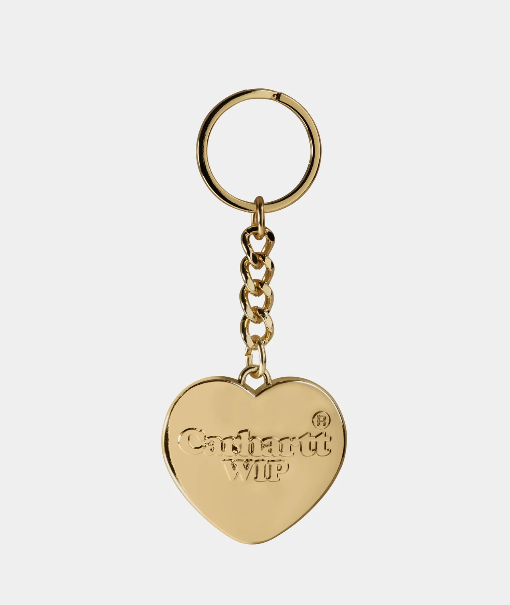 Heart Keychain gold