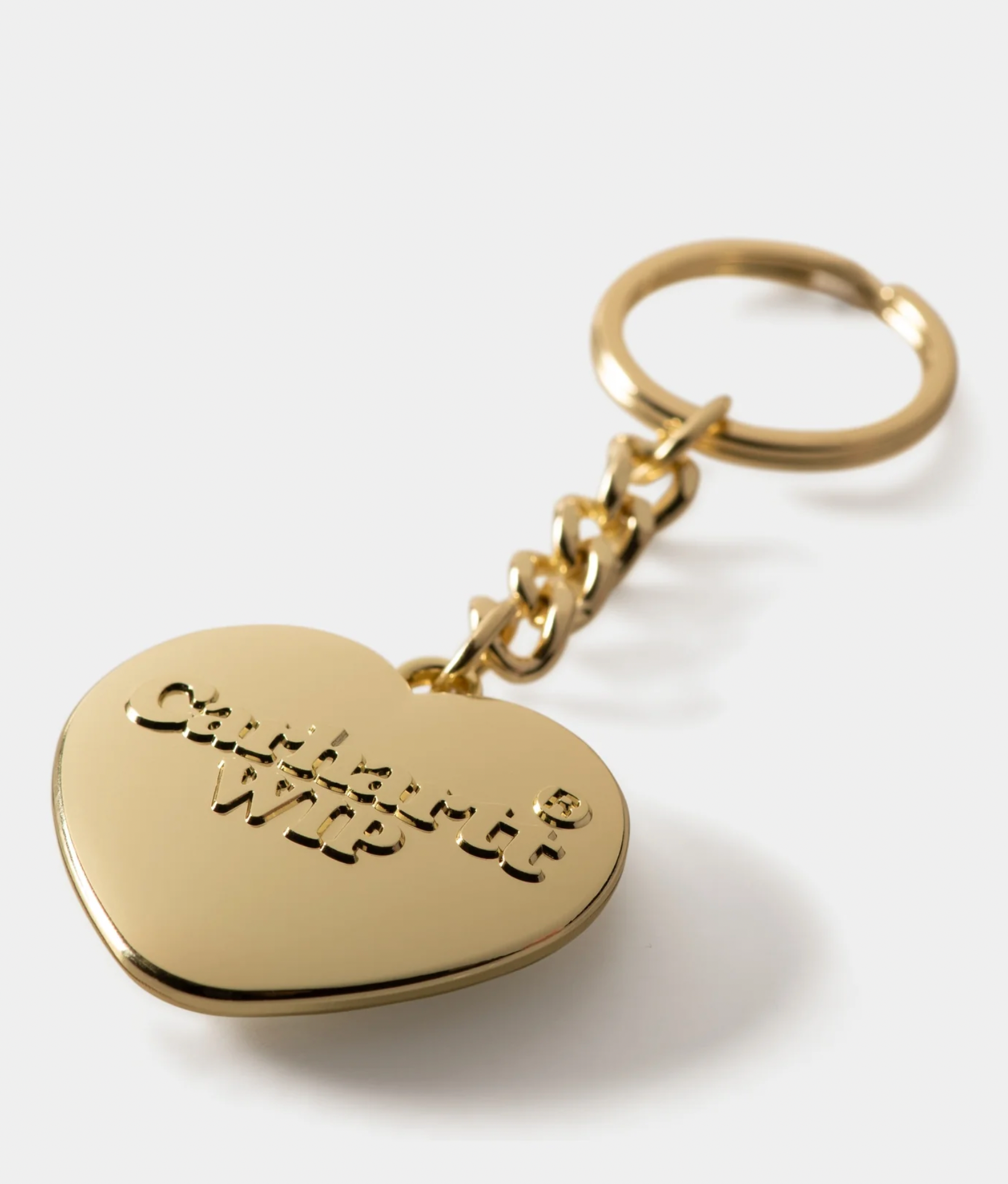 Heart Keychain gold