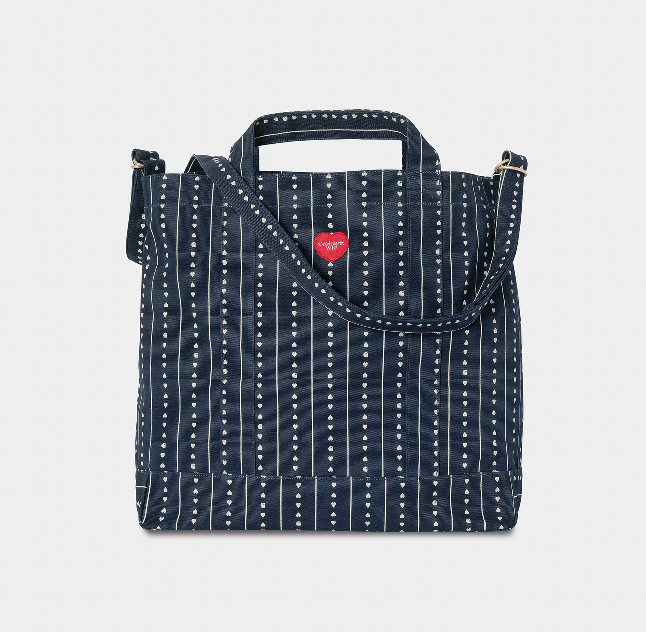 Drewe Tote, Big Azul/Blanco