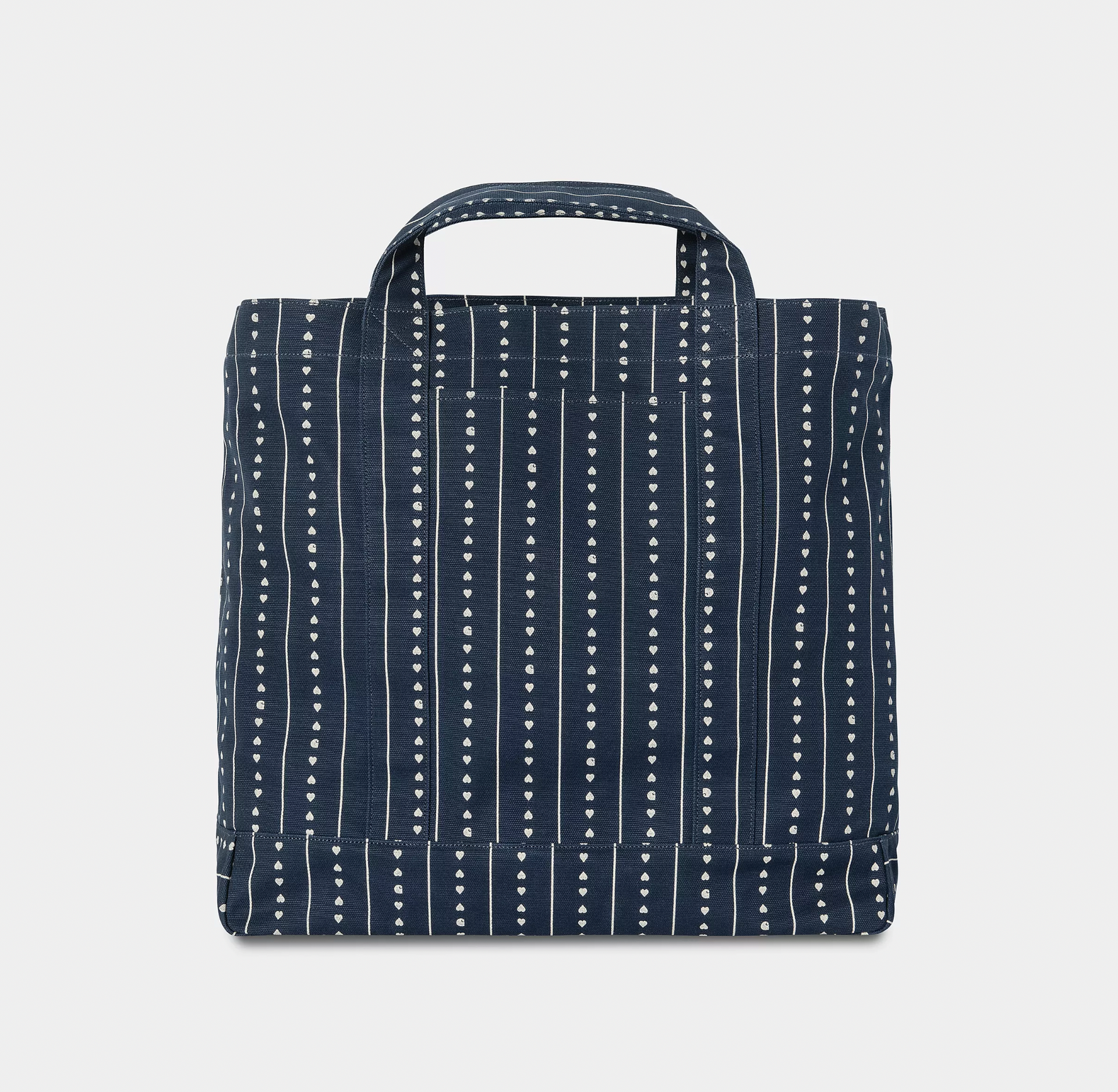 Drewe Tote, Big Azul/Blanco