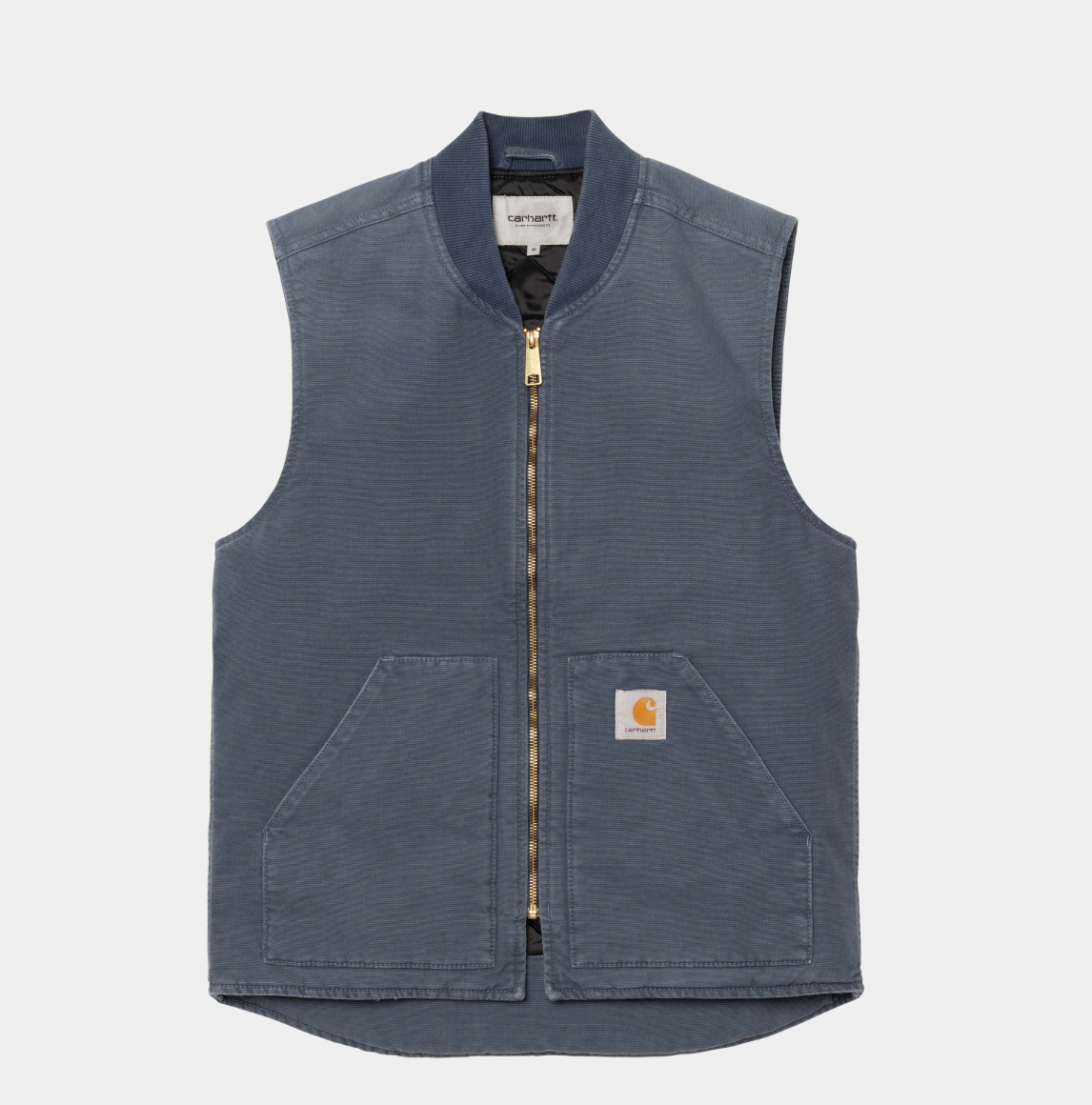 Classic Vest dusky blue