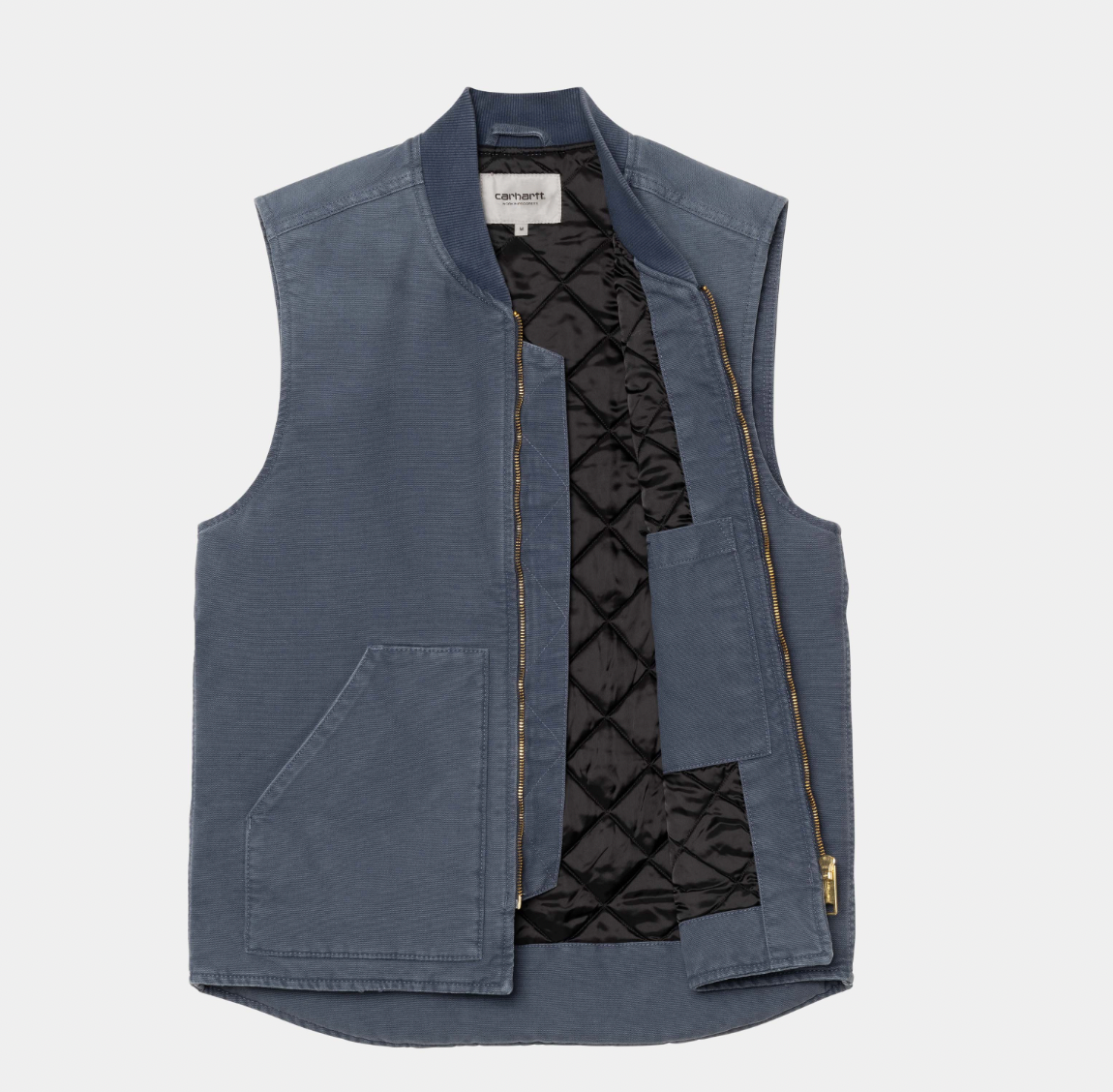 Classic Vest dusky blue