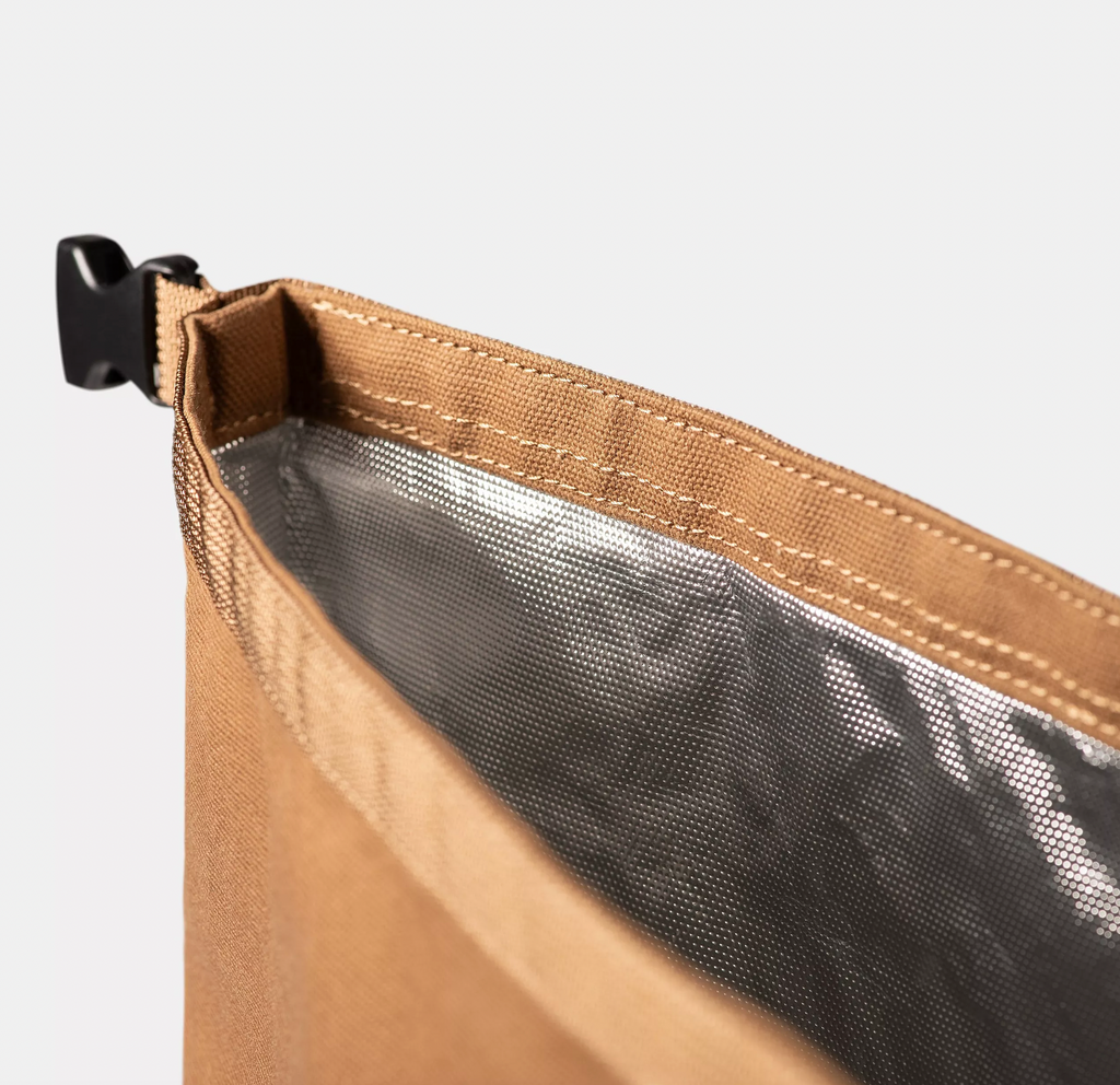 Canvas Roll-Up Insulated Bag Hamilton Brown