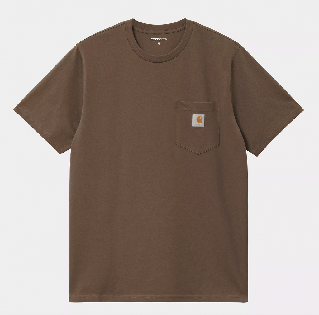 S/S Pocket T-Shirt Brown