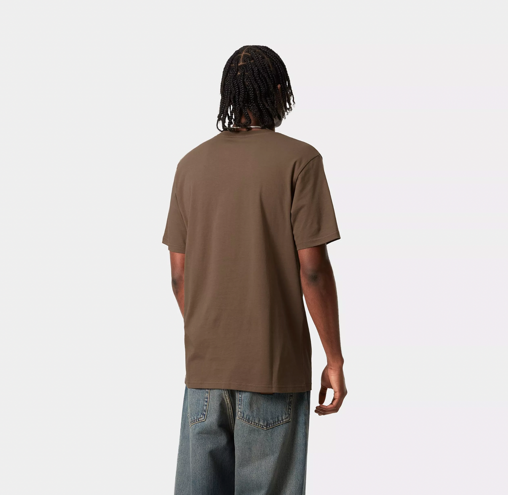 S/S Pocket T-Shirt Brown