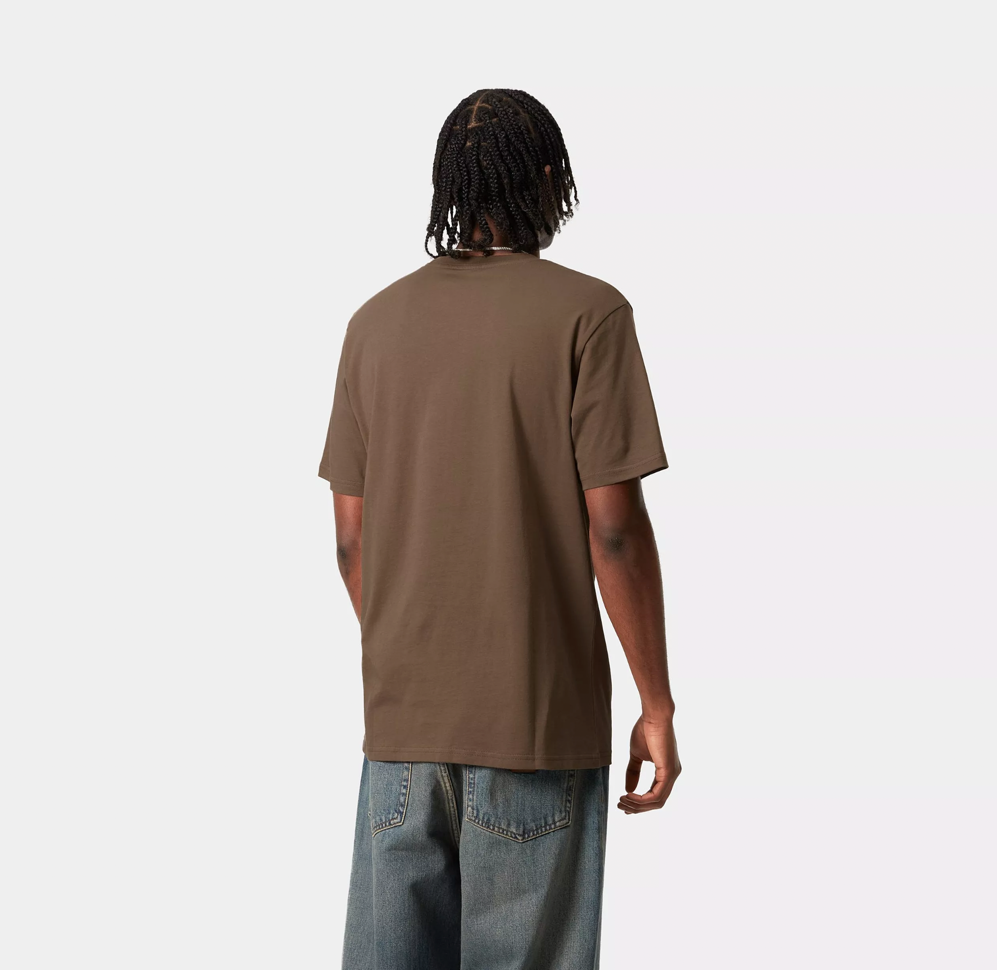S/S Pocket T-Shirt Brown