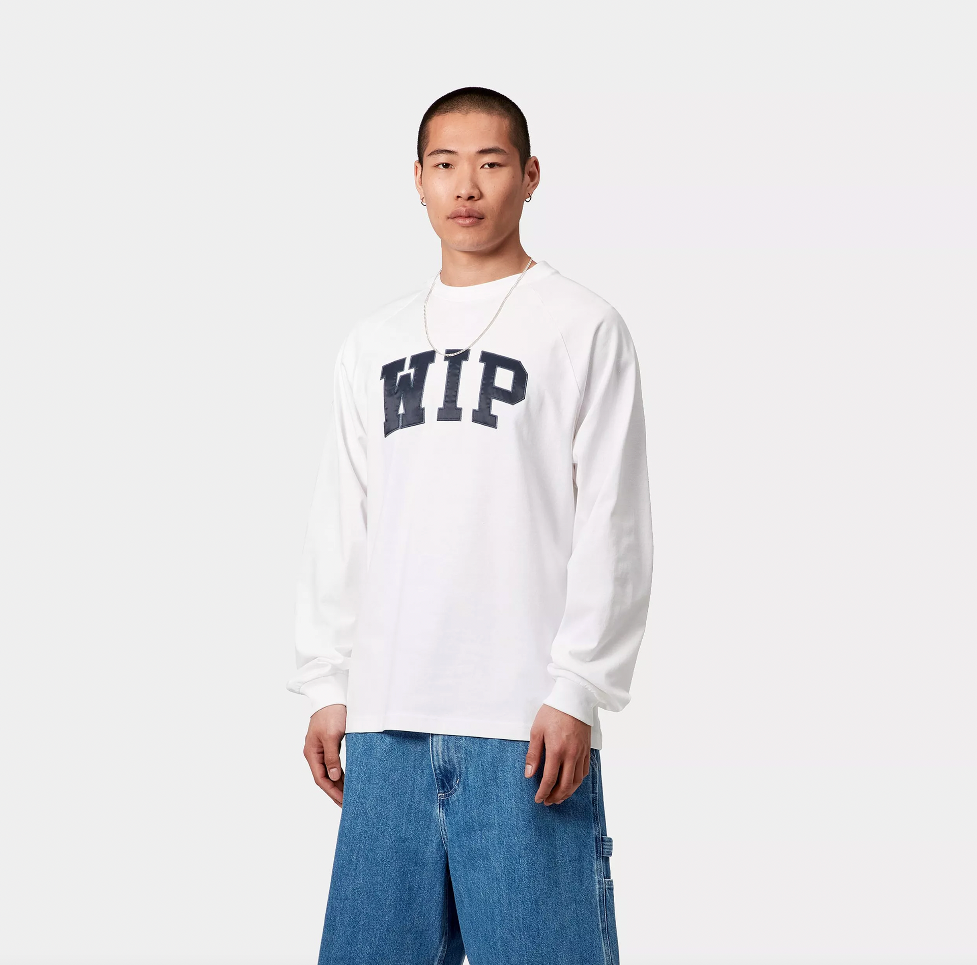 L/S WIP T-Shirt White