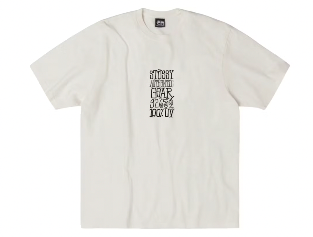 AUTHENTIC GEAR PIG. DYED TEE NATURAL