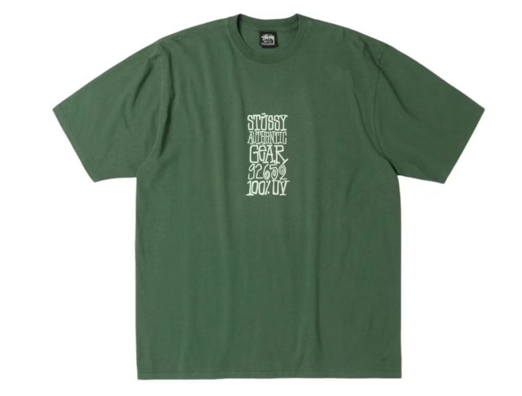 AUTHENTIC GEAR PIG. DYED TEE PINE
