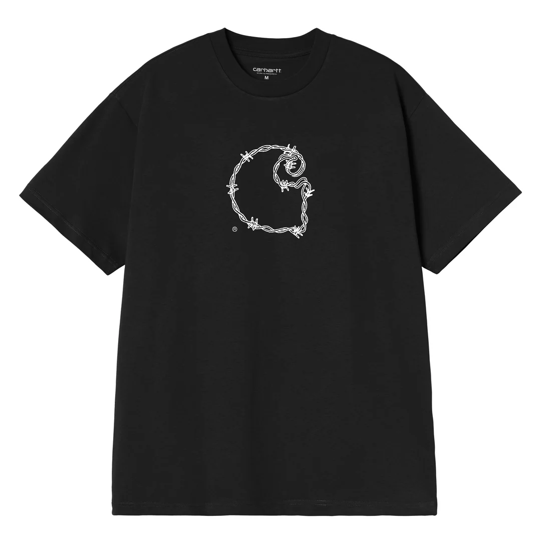 S/S Barbwire C T-Shirt Black